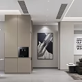 Modern Living Dining Room Interior With Sofa Dining Table Chandelier And Open Concept Design