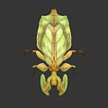 Modern leaf-dead insects, Sparidae 3d model