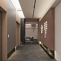New Chinese Style Interior Decoration And Space Layout 3d model