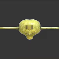 Golden Decorative Sword With Eagle Head Ornament And Red Top Handle