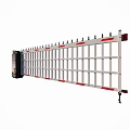 Modern Gate Channel 3d model