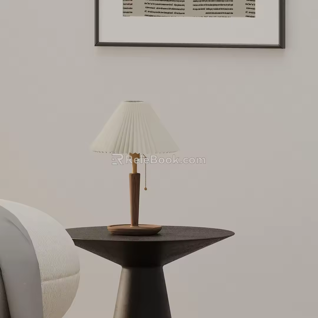 Table lamp 3d model