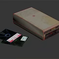Retro Household Floppy Disk Drive With Beige Casing And Colorful Labeled Floppy Disks