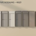 Hinged Doors in Various Colors for Modern Home Interior Decoration Ideas