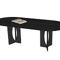 Dining Table Tea Table Desk 3d model