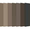 Different Colors Vertical Stripe Wall Panels for Modern Home Interior Decor