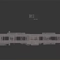 Industrial Building Steel Frame Structure With Multi Level Platforms And Support Columns