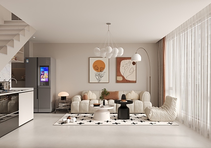 Modern Apartment 3d model