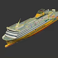COLOR LINE Stavanger Ferry In Vibrant Yellow White Blue Exterior