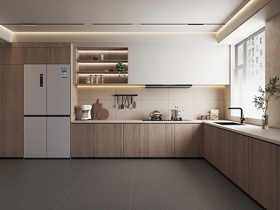 Home Kitchen 3d model