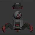 Mecha Warrior Mecha Soldier Machine Armor Mechanical Armor 3d model