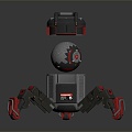 Mecha Warrior Mecha Soldier Machine Armor Mechanical Armor 3d model