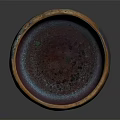 Colorful Handcrafted Ceramic Bowl With Geometric Pattern Multicolor Gradient And Round Shape