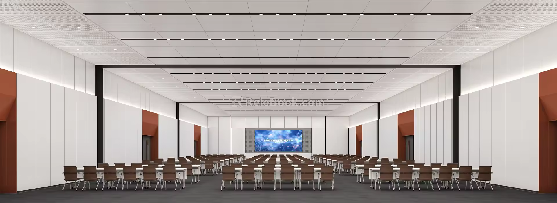 Modern Conference Hall Multi-function Hall 3d model