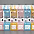 Modern Grab Doll Machine Game Machine 3d model