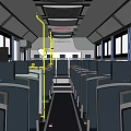 Bus Long-distance Bus 3d model