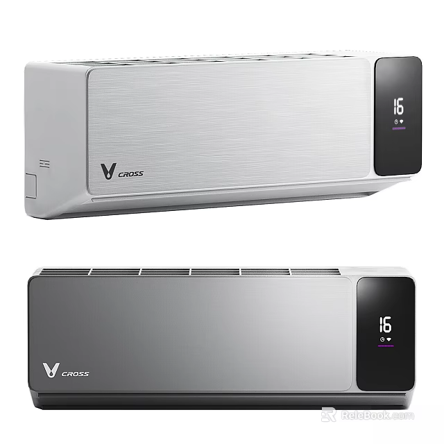 Viomi Air Conditioners With Digital Temperature Display And Sleek Exterior 3d model 