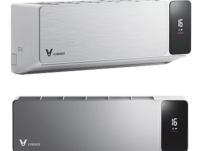 Viomi Air Conditioners With Digital Temperature Display And Sleek Exterior 3d model