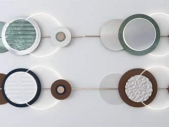 Modern Wall Decoration 3d model