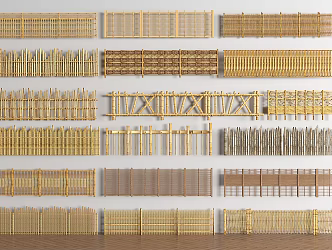 Fence 3d model