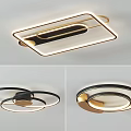 modern ceiling lamp 3d model