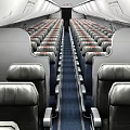 Air China Passenger Airplane White Exterior Red Logo B505Y Wing And Engine