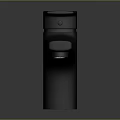 Black Modern Bathroom Faucet With Single Handle And Sleek Design
