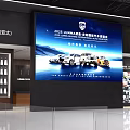 LUMMA DESIGN Auto Showroom Exhibition Stand With Three Displayed Cars LED Screen And Modern Lighting