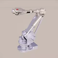 Advanced Industrial Robot Arm With Precision Joints And Stable Base For Manufacturing Automation
