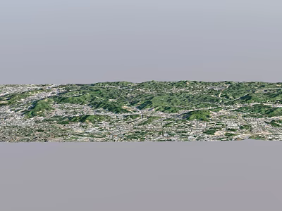 Guangzhou Baiyun Mountain Huolu Mountain Longan Cave Forest Park Yihe Golf Manor Phoenix Mountain Forest Park Tianlu Lake Forest Park Luogang Xiangxue Park 3d model