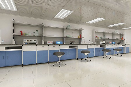 Medical Laboratory Modern Laboratory 3d model