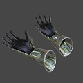 Weapon class hand armor 3d model