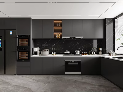 Modern Kitchen 3d model