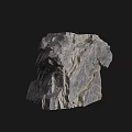 Natural Wooden Stone Material With Rough Surface And Organic Texture Design Details