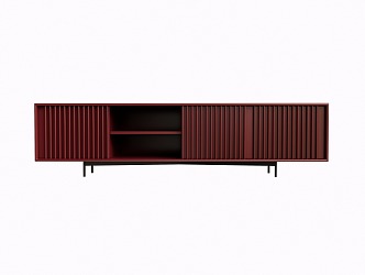 Modern minimalist TV cabinet 3d model