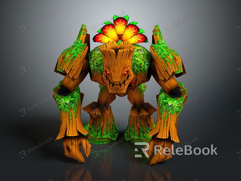 Elf Elf Tree Tree Demon Tree Monster Tree Man Tree Elf Monster Monster Alien Monster model