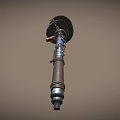 Atomic Heart Weapon Cold Weapon Turnsaw Saw-tooth Weapon Biological and Chemical Weapon Low Face Number Low Model Simple Model Game Video Level Super Realistic 3d model