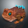 Lizard Anime Lizard Cartoon Lizard Reptile Cold Blooded Animal Reptile Reptile 3d model