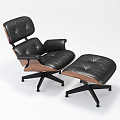 Modern Recliner Eames Recliner 3d model