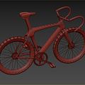 Modern Bicycle Mountain Bike 3d model