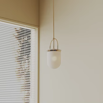 Modern chandelier 3d model
