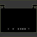 Wireless Router With Dual Antennas And Indicator Lights For Home Office Network