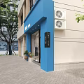 Elegant Minimalist Women Clothing Store Interior With Soft Lighting And Neat Fashion
