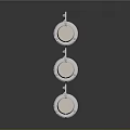 JL Audio Commercial Stylish Silver Cylindrical Home Living Audio Devices Set Of Three