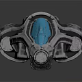 Futuristic Silver Space Vehicle With Streamlined Design Transparent Blue Cockpit For Space Exploration
