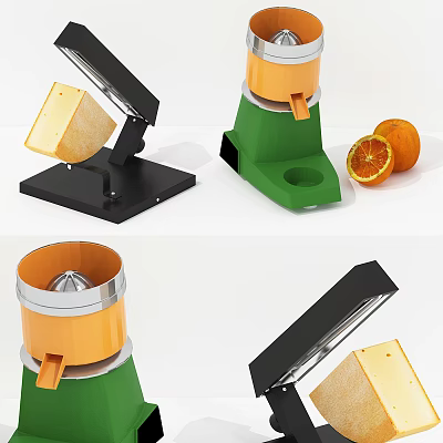 Modern Juicer Household Appliances Cheese Utensils Orange Juice Machine 3d model