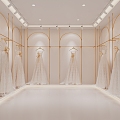 Modern Bridal Shop 3d model