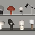 Modern Table Lamp Cream Style Table Lamp Decorative Table Lamp Sofa Table Lamp Bedside Table Lamp Bedside Table Lamp Bedroom Table Lamp Living Room Table Lamp Spherical Table Lamp 3d model