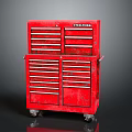 Modern Toolbox Large Toolbox Iron Box Iron Box Iron Trunk Box 3d model