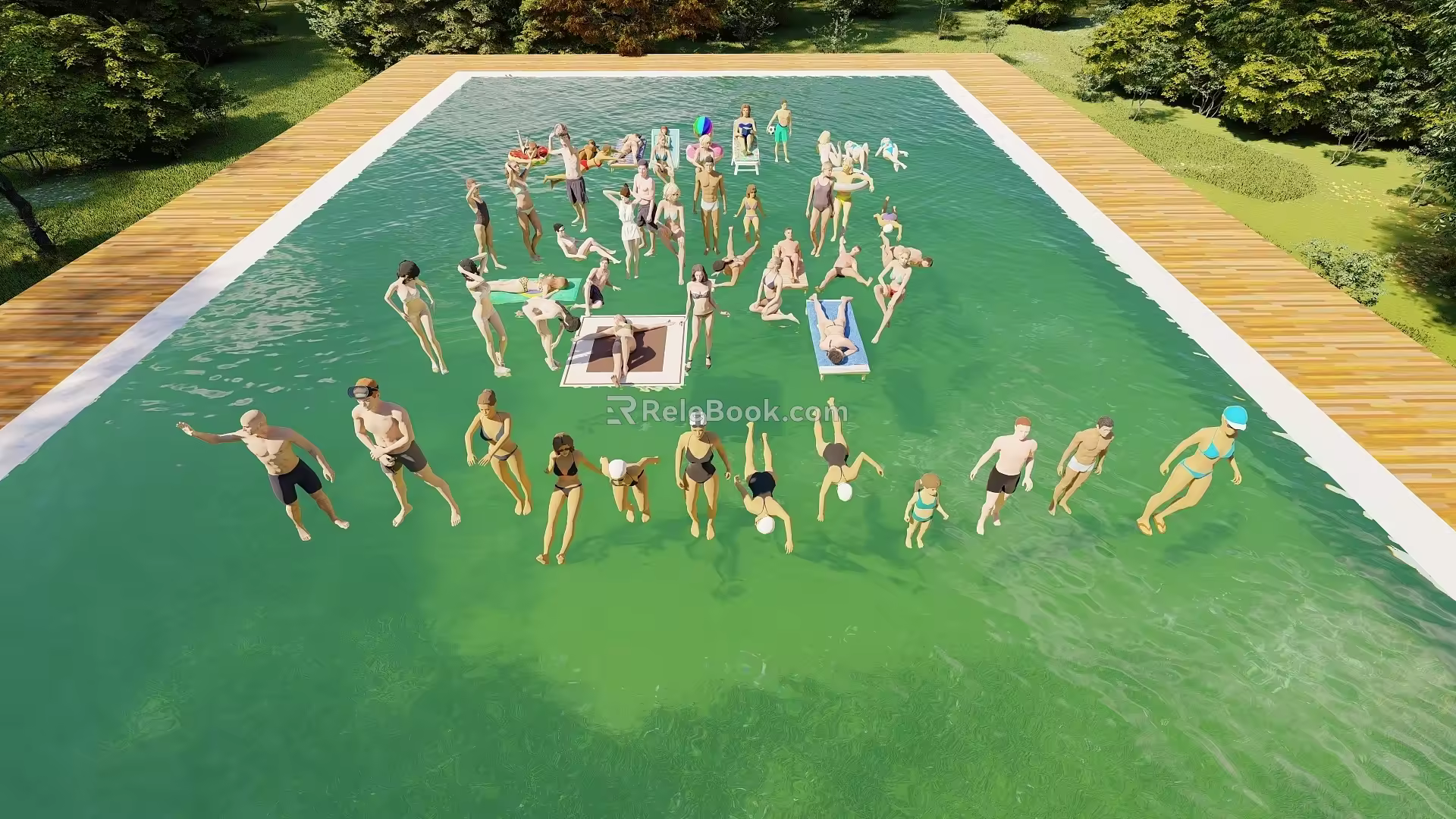 Multiplayer 3d model